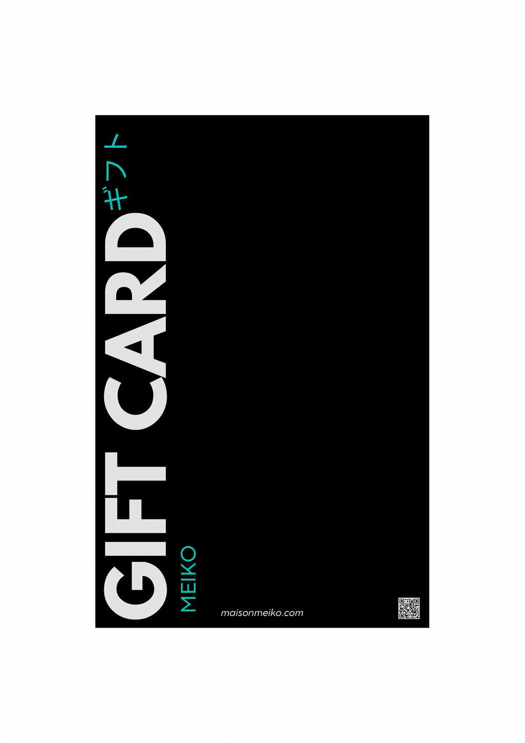 Carte cadeau