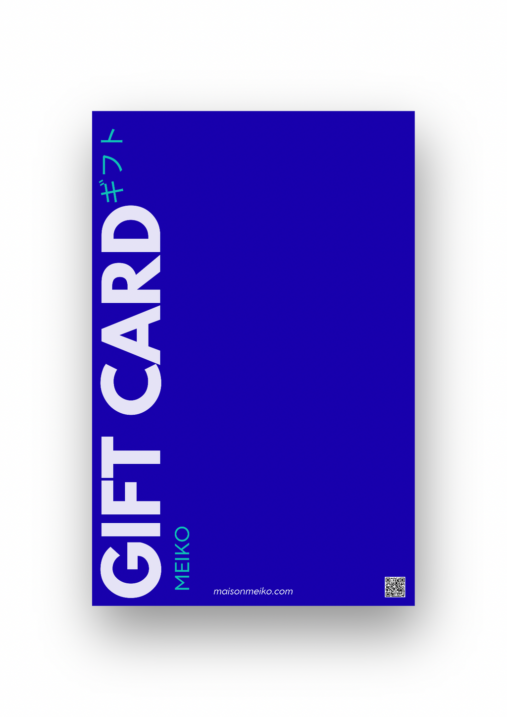 Carte cadeau