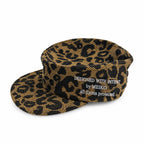 Baseball cap à Visière Plate – Broderie Léopard Maison Meiko Maison Bagel Atelier